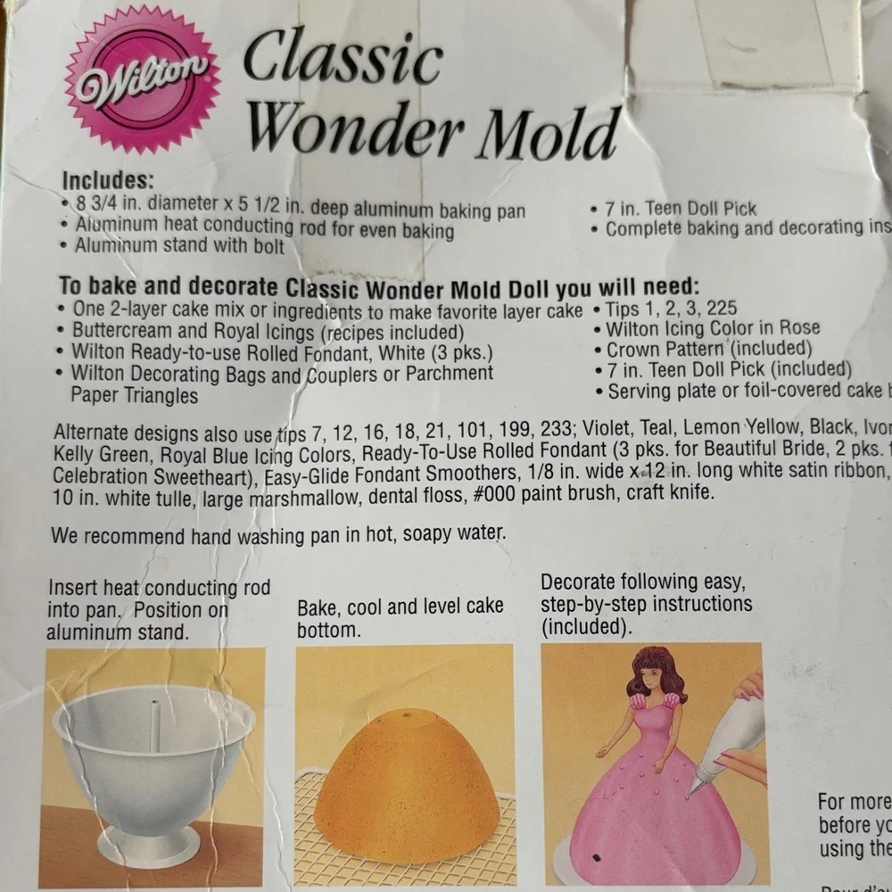 Wilton Romantic Castle Cake Set, Sports Ball & Classic Wonder Mold
